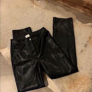 WILFRED leather straight leg✨